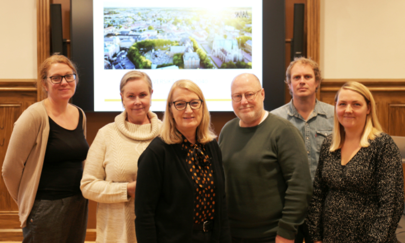 Skara växer! – utställning i stadshuset på skyltsöndagen.