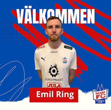 Skara FC har rekryterat Emil Ring!