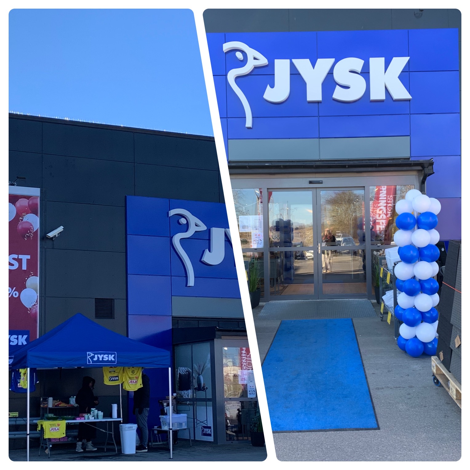 Öppningsfest på Jysk i Skara!