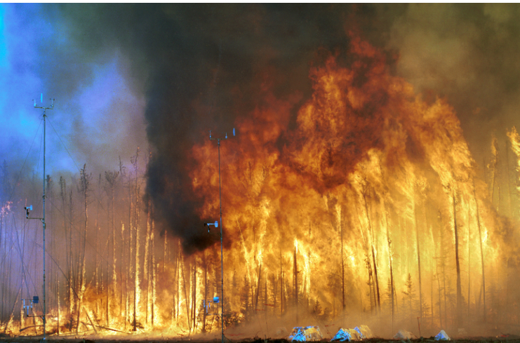 Risk för gräsbrand i Skara idag varnar SMHI!
