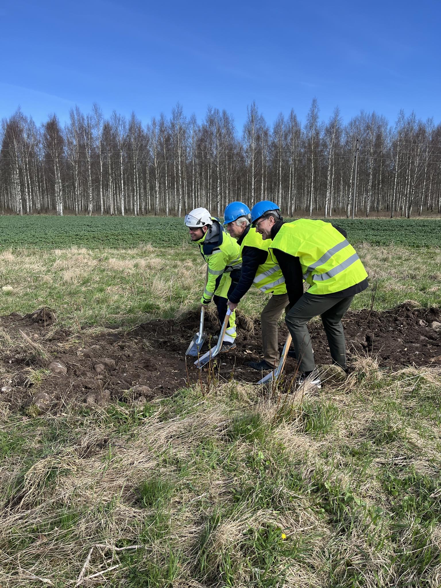 Vallebygden Energi bygger ny mottagningsstation