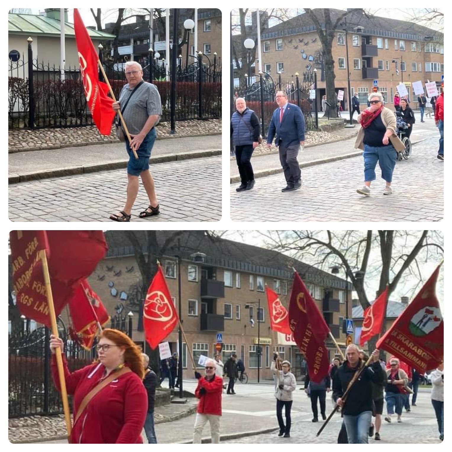 Bildextra: Årets förstamajtåg gick genom Skara