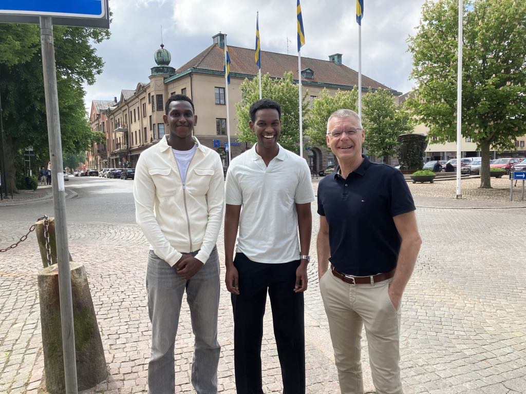Ridwan Ahmad Salih fick Ernst Carlssons stipendium