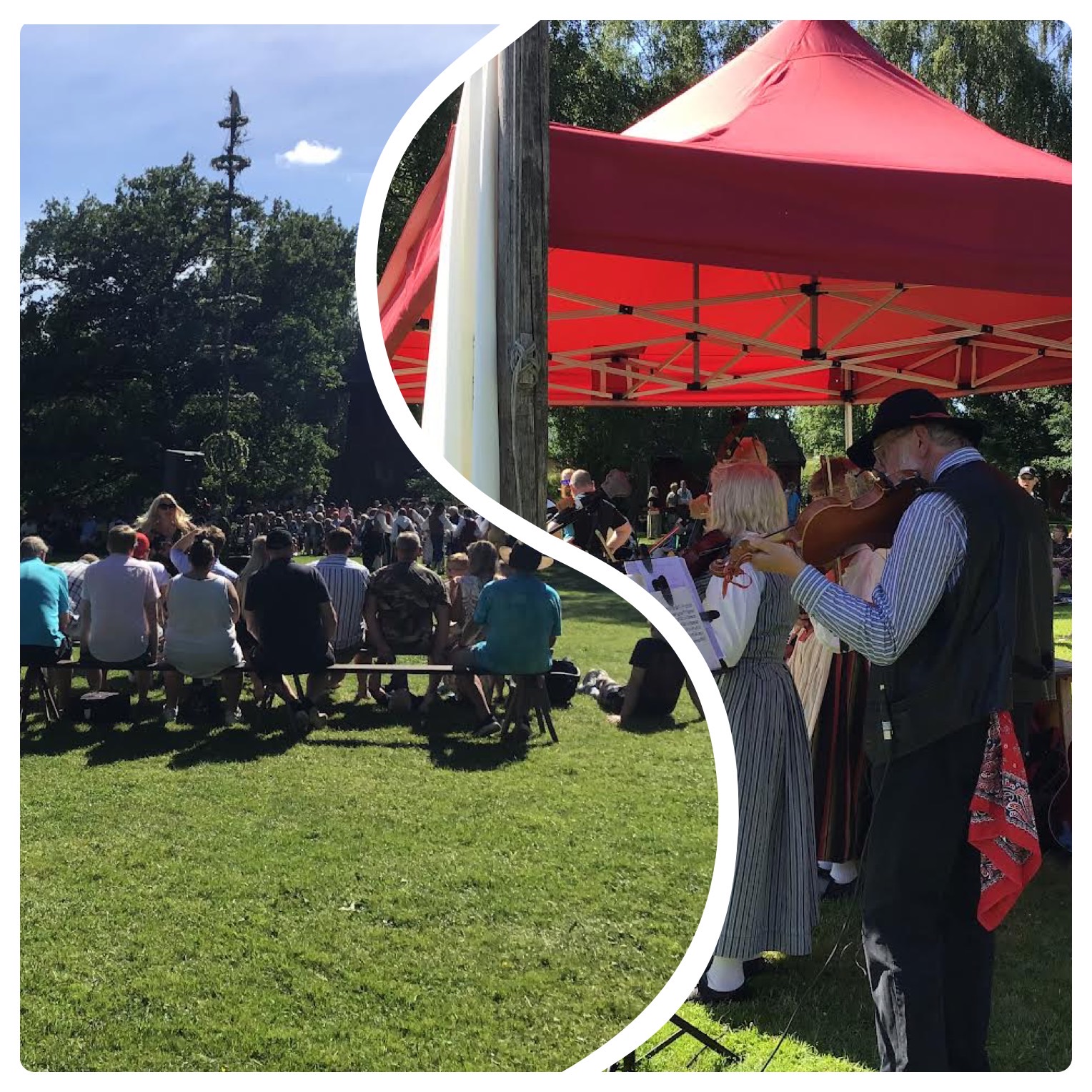 Midsommar i Fornbyn
