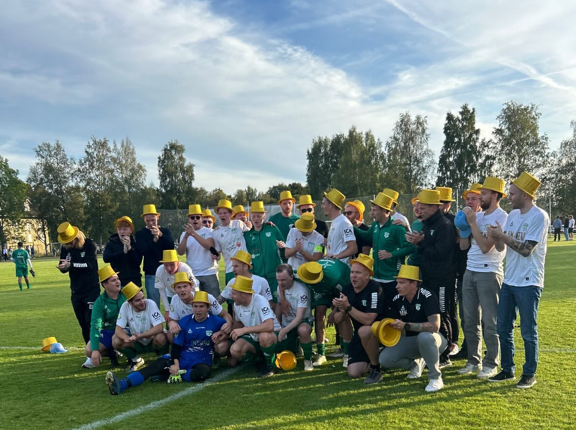 Axvall seriesegrare idag. Läs om matchen och känslorna efter segern.