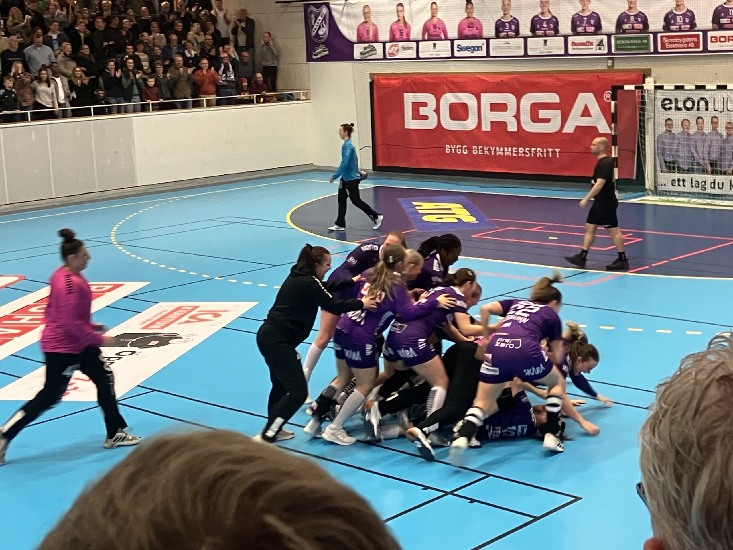 Skara HF vann efter shoot-out.
