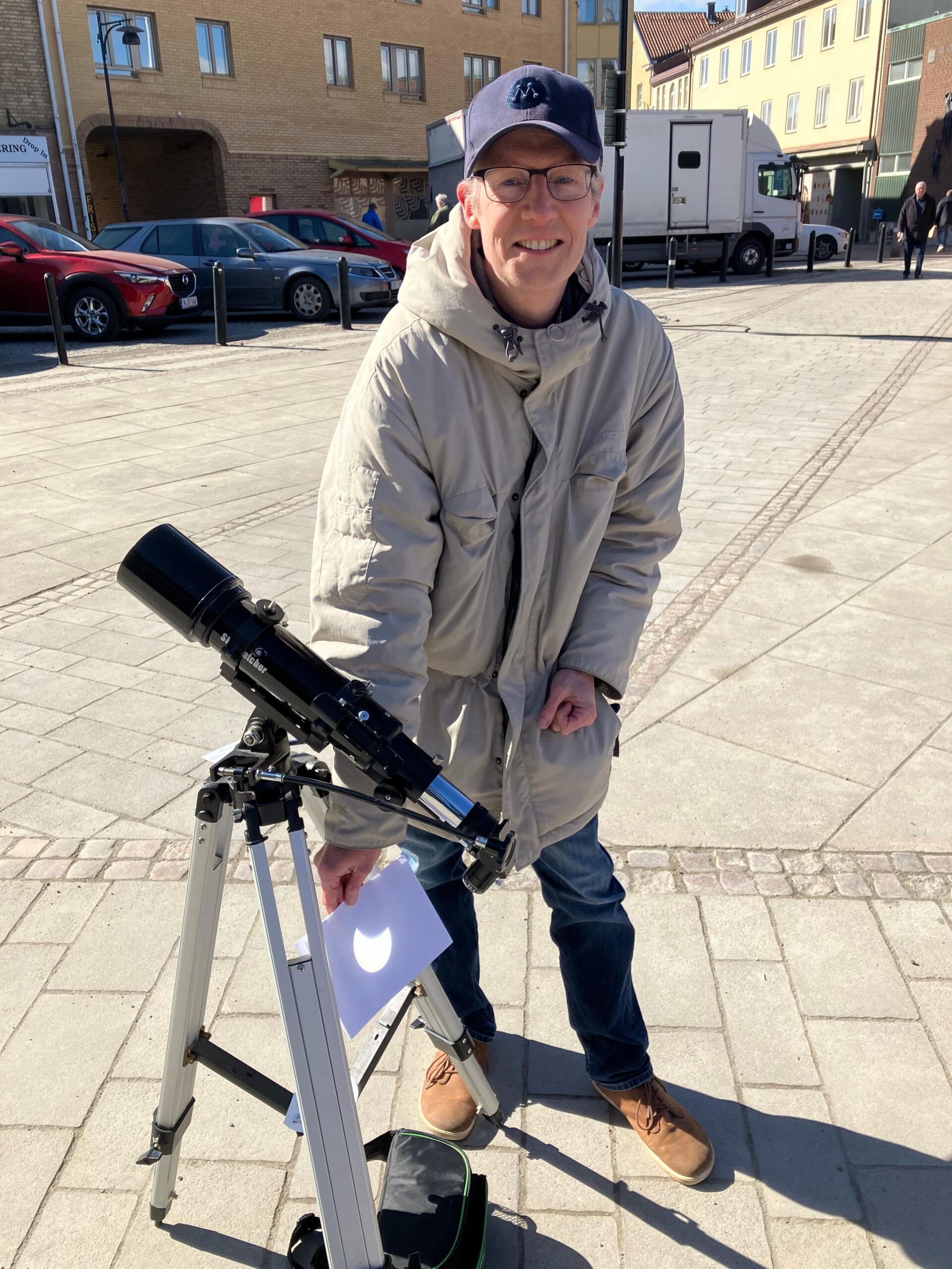 Stort intresse för solförmörkelse