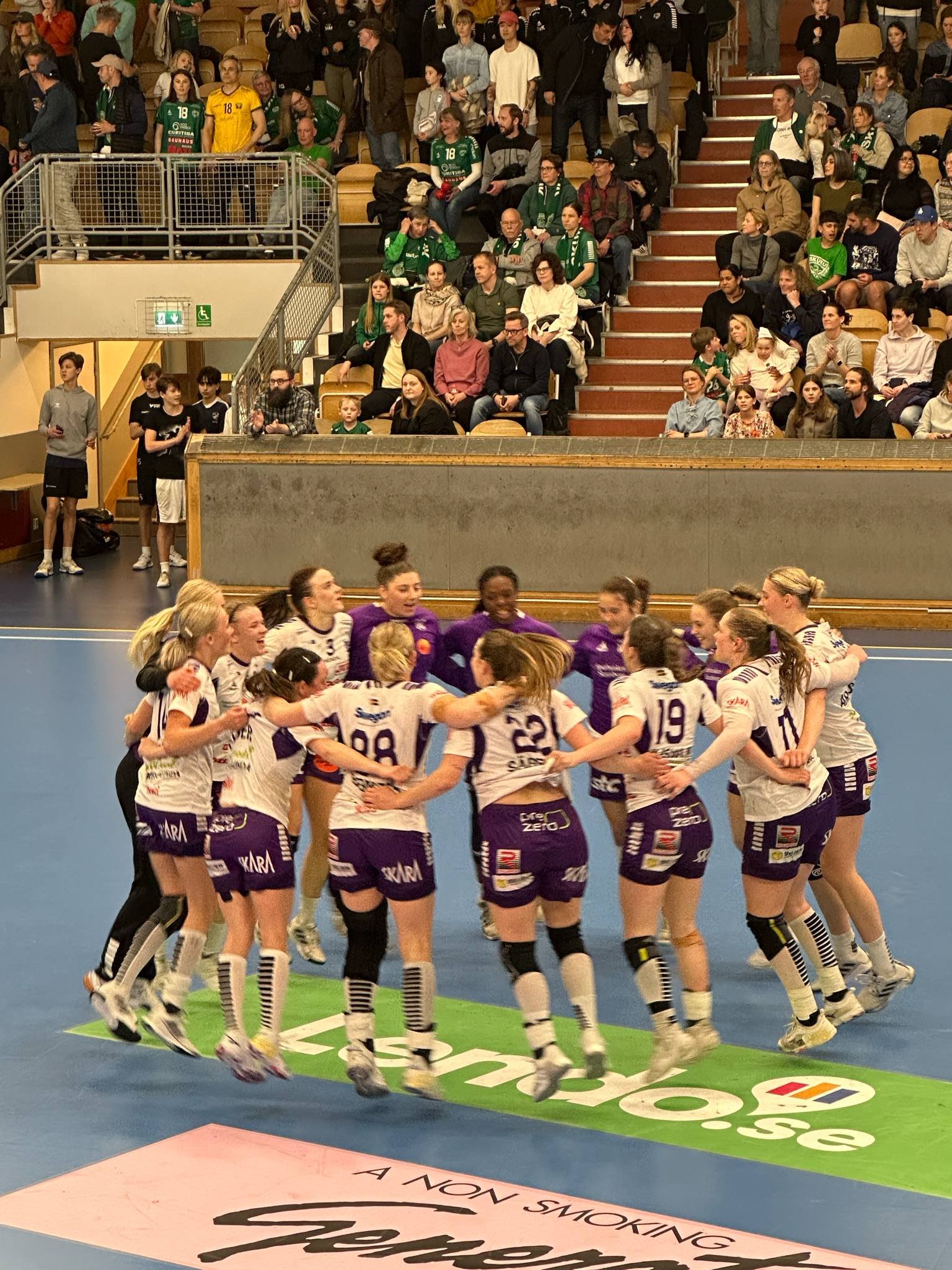 Skara HF ångar på. Vann borta med 28-27 och övertygade!